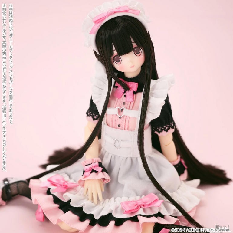 Pre-Order Azone Melty☆Cute Dream Maid Raili Pinkish Girl Ver. 9.8In Bjd Full Set