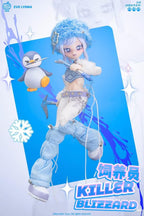Eve Lynna Killer Blizzard Secret Double-Faced Killer 18cm/7In Bjd Dressable Gift