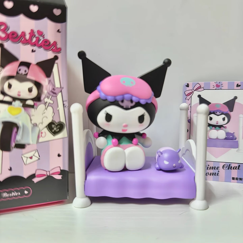 Official Original Sanrio Sweet Besties Series Blind box Figures Toy Confirmed