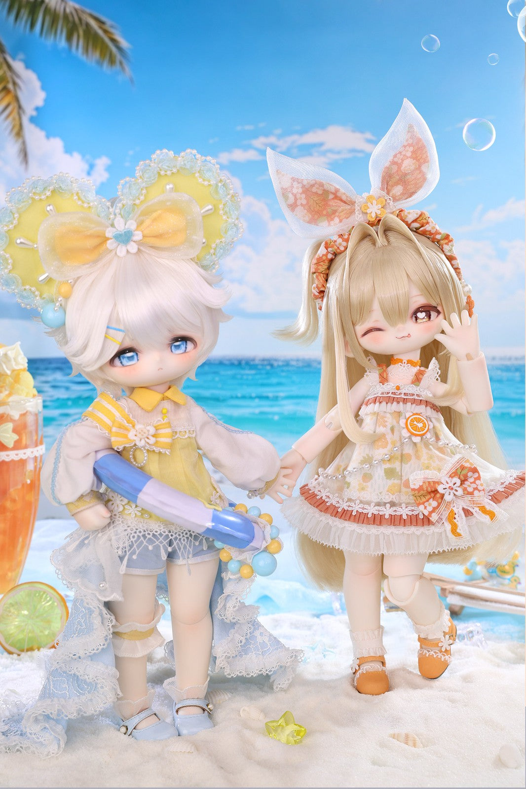 Pre-Order Milo Doll Citrus Sea Salt 10.7In Bjd Full Set Limit Action Figure Gift