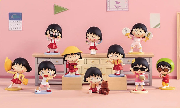 POP MART Chibi Maruko-chan's Quirky Adventures Series Blind Box Figure