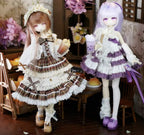 Momotale Black Chocolate Mocha Milk Tea 8.6In Bjd Action Figure Gift In Stock