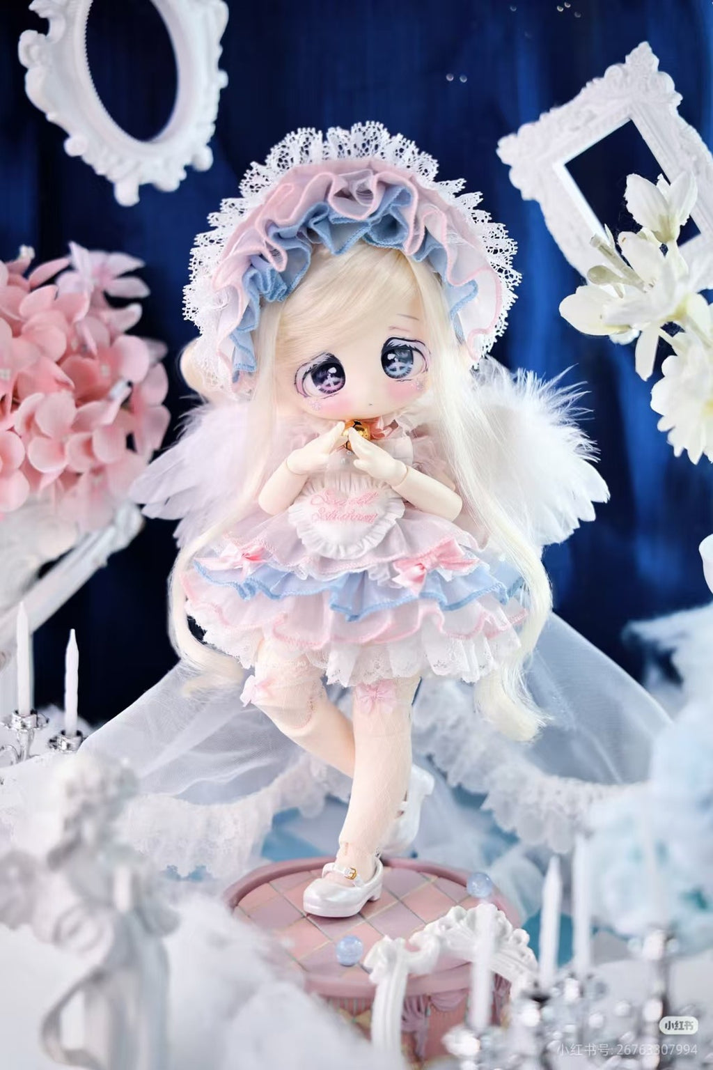 Sweet Velvet Window Display Souffle Rainbow Secret 10.2in Bjd Action Figure Gift