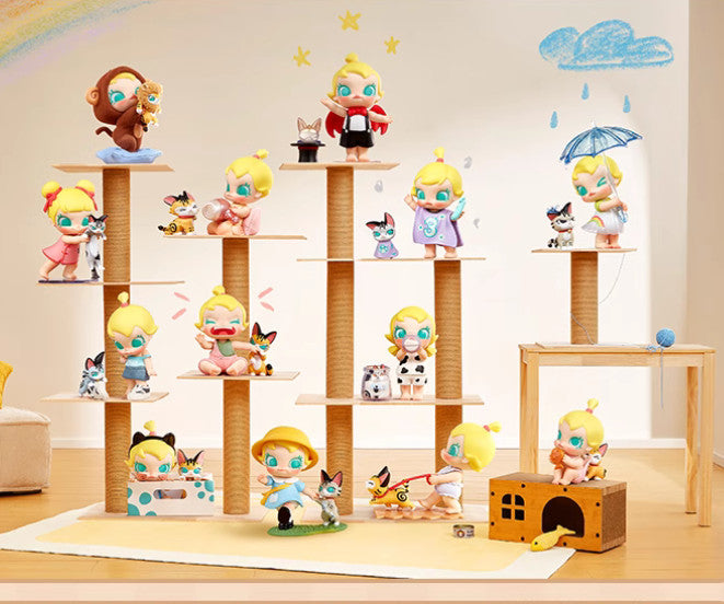 AUTHENTIC BABY MOLLY & BABY TABBY SERIES CONFIRMED FIGURES ART TOY GIFT HOT CUTE