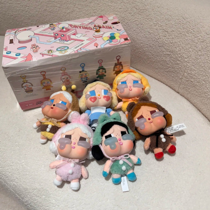POP MART Crybaby Crying Again Series Plush Blind Box Confirmed Figure toy Gift