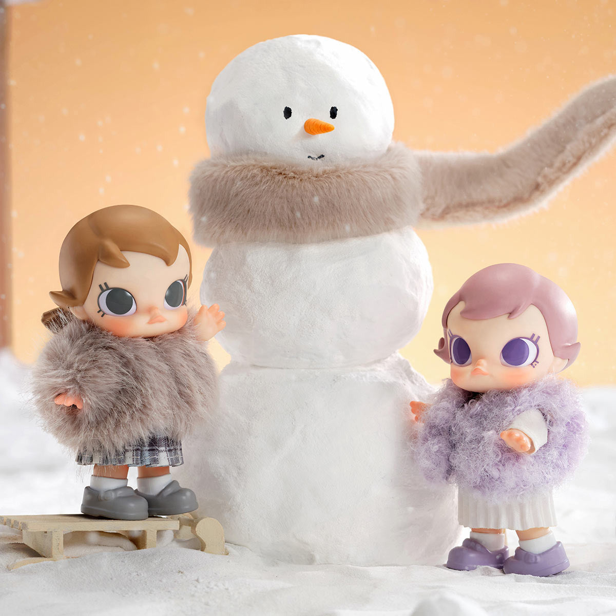 POP MART Baby Molly Winter Fit Check Series-Vinyl Plush Pendant Blind Box
