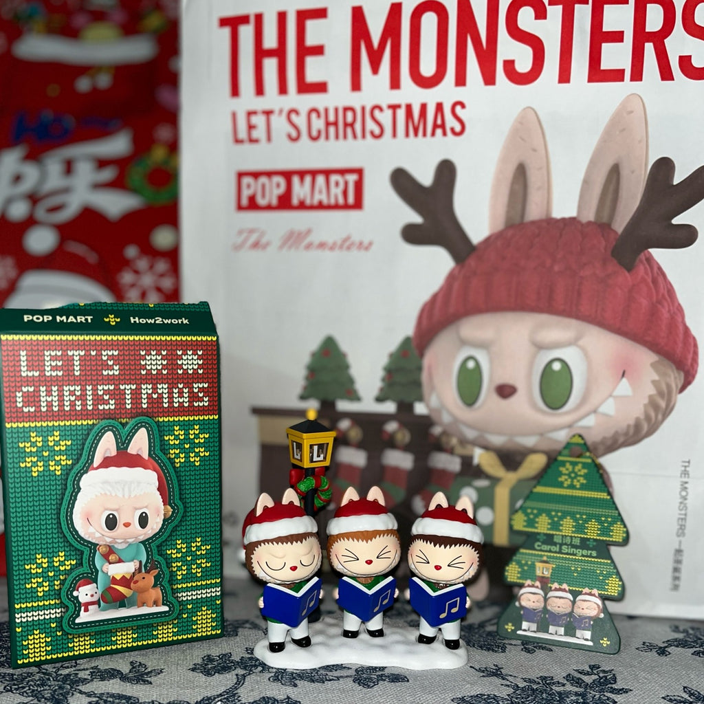 Authentic The Monsters Let's Christmas Series Blind Box Figure Toy Gift