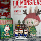 Authentic The Monsters Let's Christmas Series Blind Box Figure Toy Gift