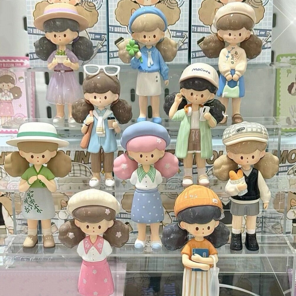 F.UN Molinta City Walk Series Blind Box Confirmed Figure Hot Toy Birthday Gift