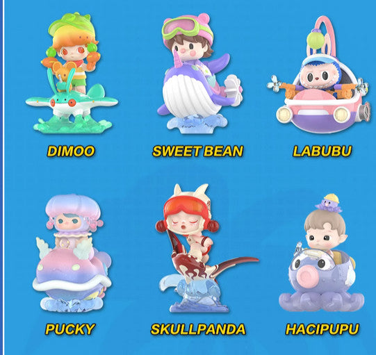 Authentic Water Party Series Blind Box Confirmed Figure Toy Gift Doll HOT