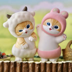 MINISO Mofusand Fluffy Party Series Cat Confirmed Blind Box Figure Art Toy Gift