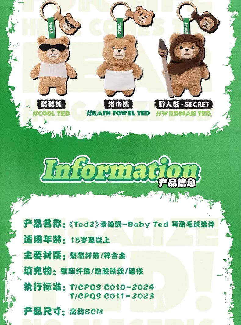 Ted2 Baby Teddy Series Blind Box Confirmed Action Figures Toy Gift Authentic