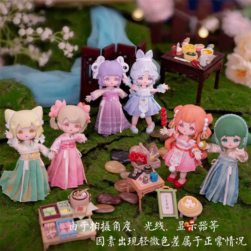 Lucky Doll Sweet Green Rice Ball Delicious Food 5.5" Bjd Dressable Action Figure