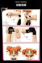 Authentic Peach Riot Carry The Music Series Confirmed Brick Keychain Blind Box