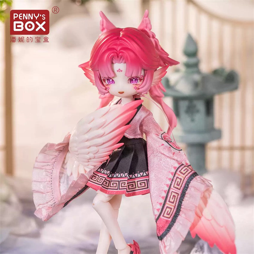 6Pcs Penny's Box Luluya Yun Yu Attic Series 8.2In Bjd Action Figures Official