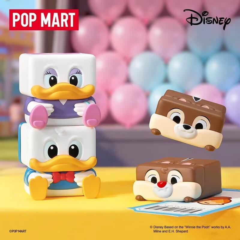 Authentic Disney Classics POP CUBE-2 Series Blind Box Figures Toy MINI Doll