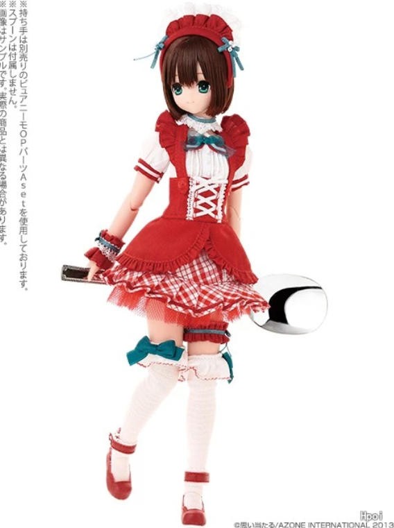 Azone Pureneemo Cherry Pie Maya Sarah's A La Mode 1/6 Bjd Lovely Full Set Gift