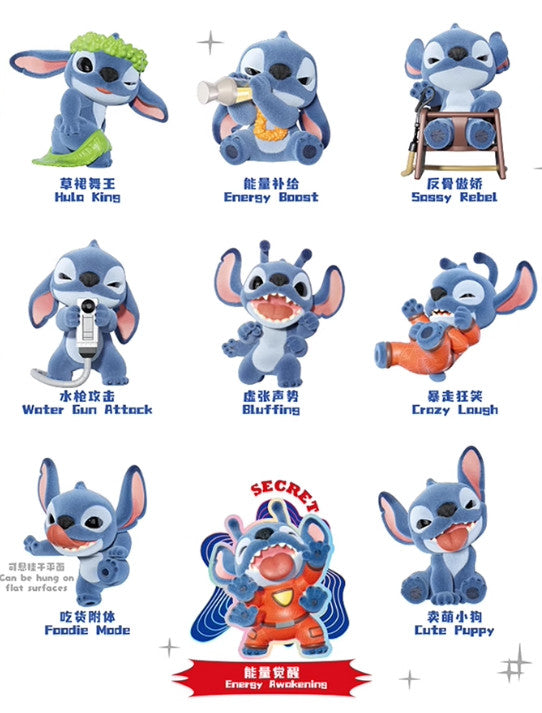 MINISO Disney Stitch Ohana Means Family Series Figure Toy Gift New Blind Box