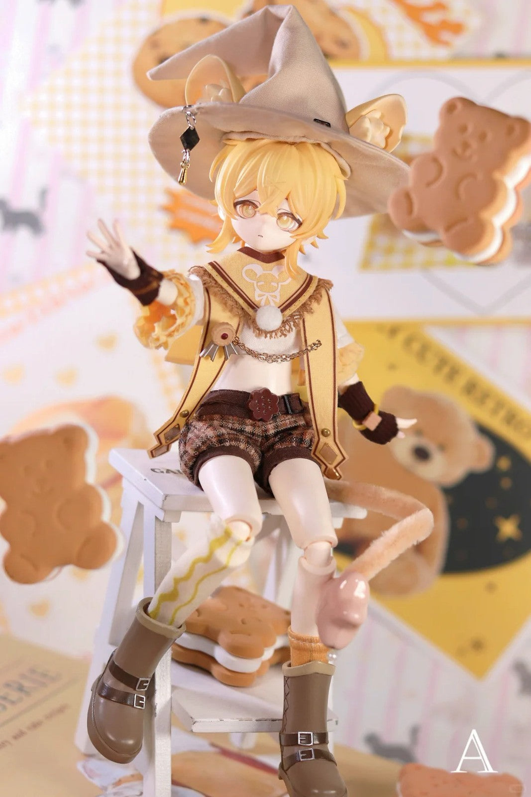 Pre-Sale Visions Paradise Waffle Cookies Mouse 8.8In Lovely Bjd Action Figure