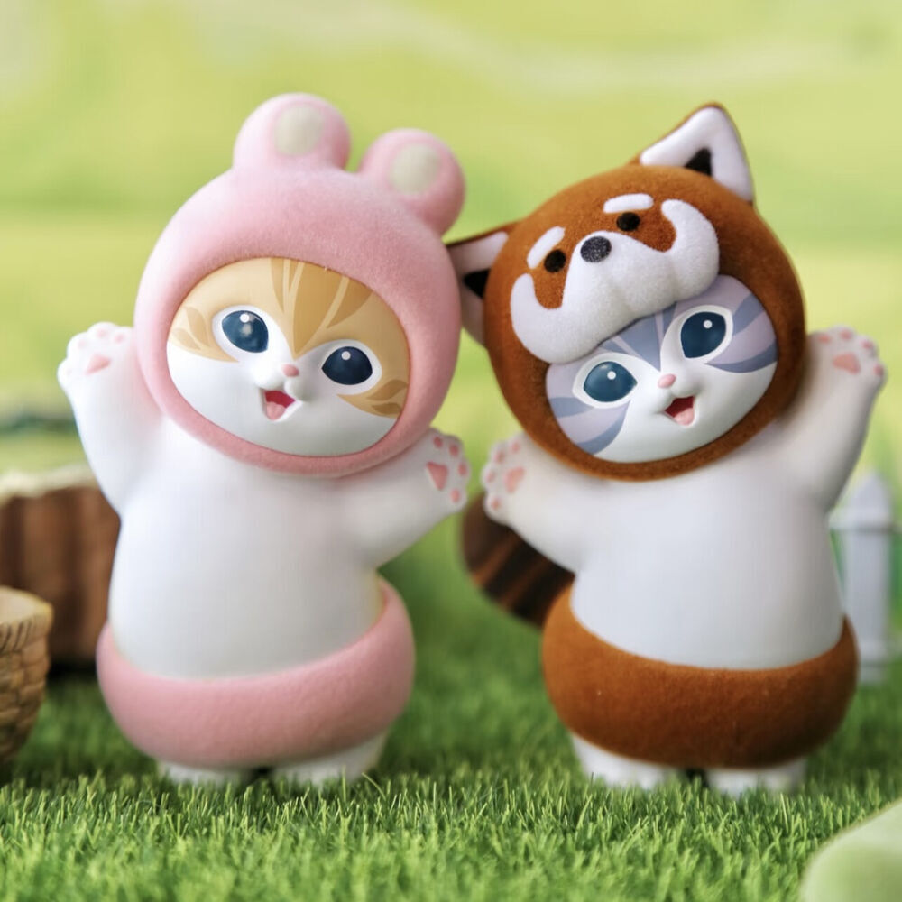 MINISO Mofusand Fluffy Party Series Cat Confirmed Blind Box Figure Art Toy Gift