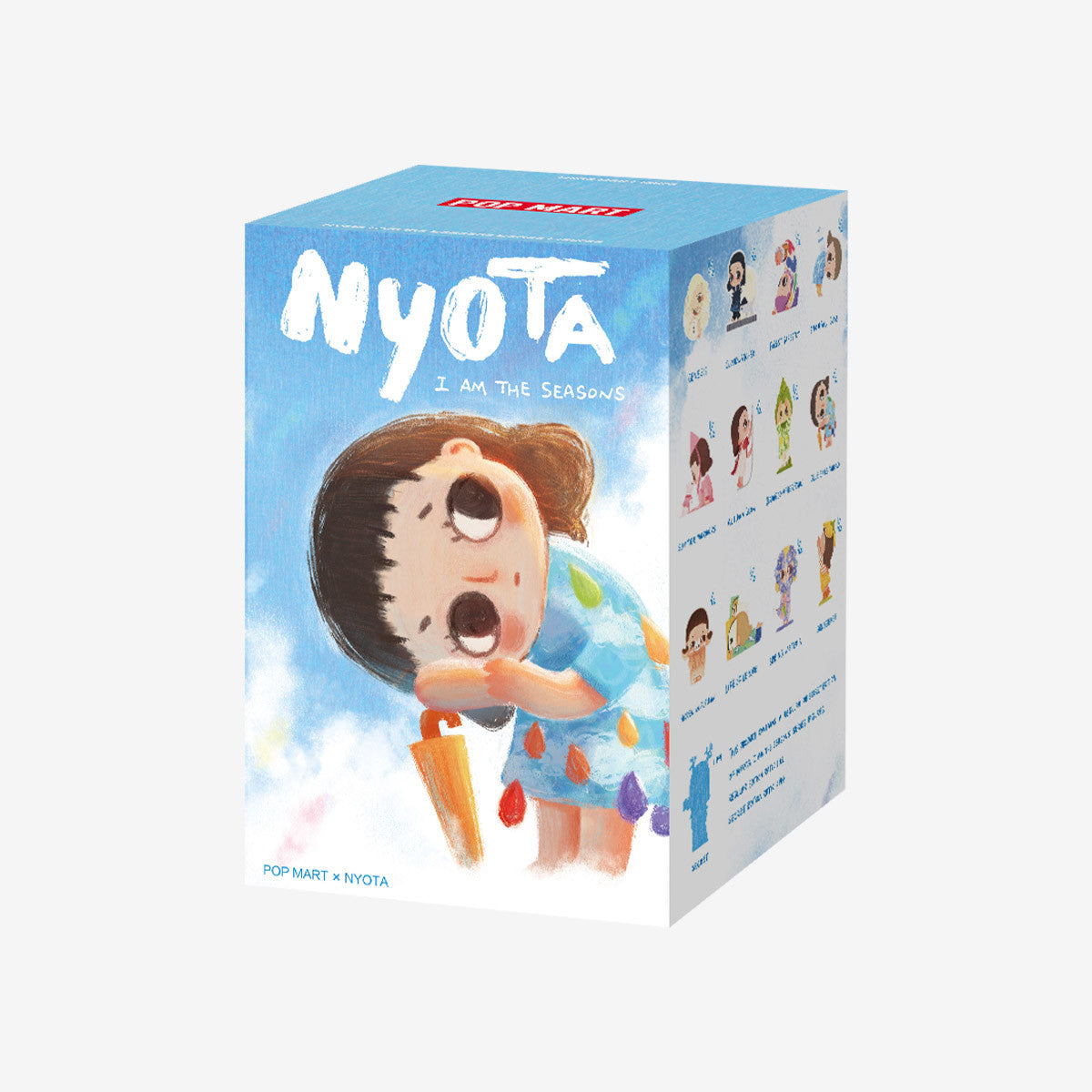 POP MART Nyota I Am the Seasons Series Figures 2.36-3.54inches Authentic
