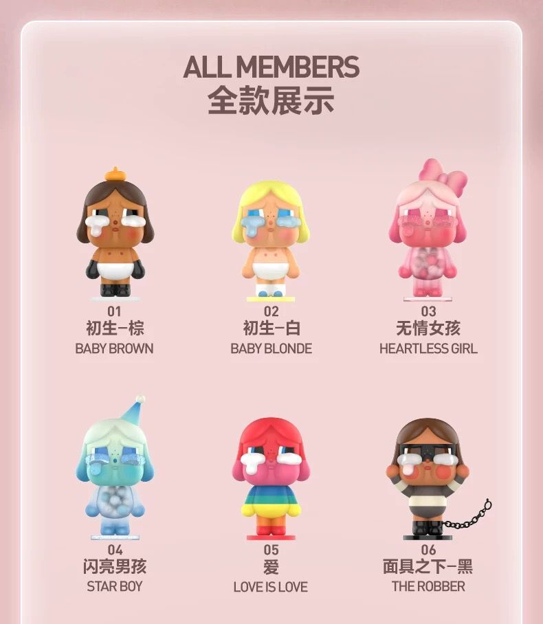 CRYBABY Crying Again Series Blind Box Confirmed Figure Toy Authentic
