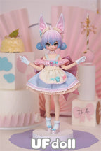 6Pcs Ufdoll Mini Drink 27cm/10.6In Bjd Doll Dressable Action Figure