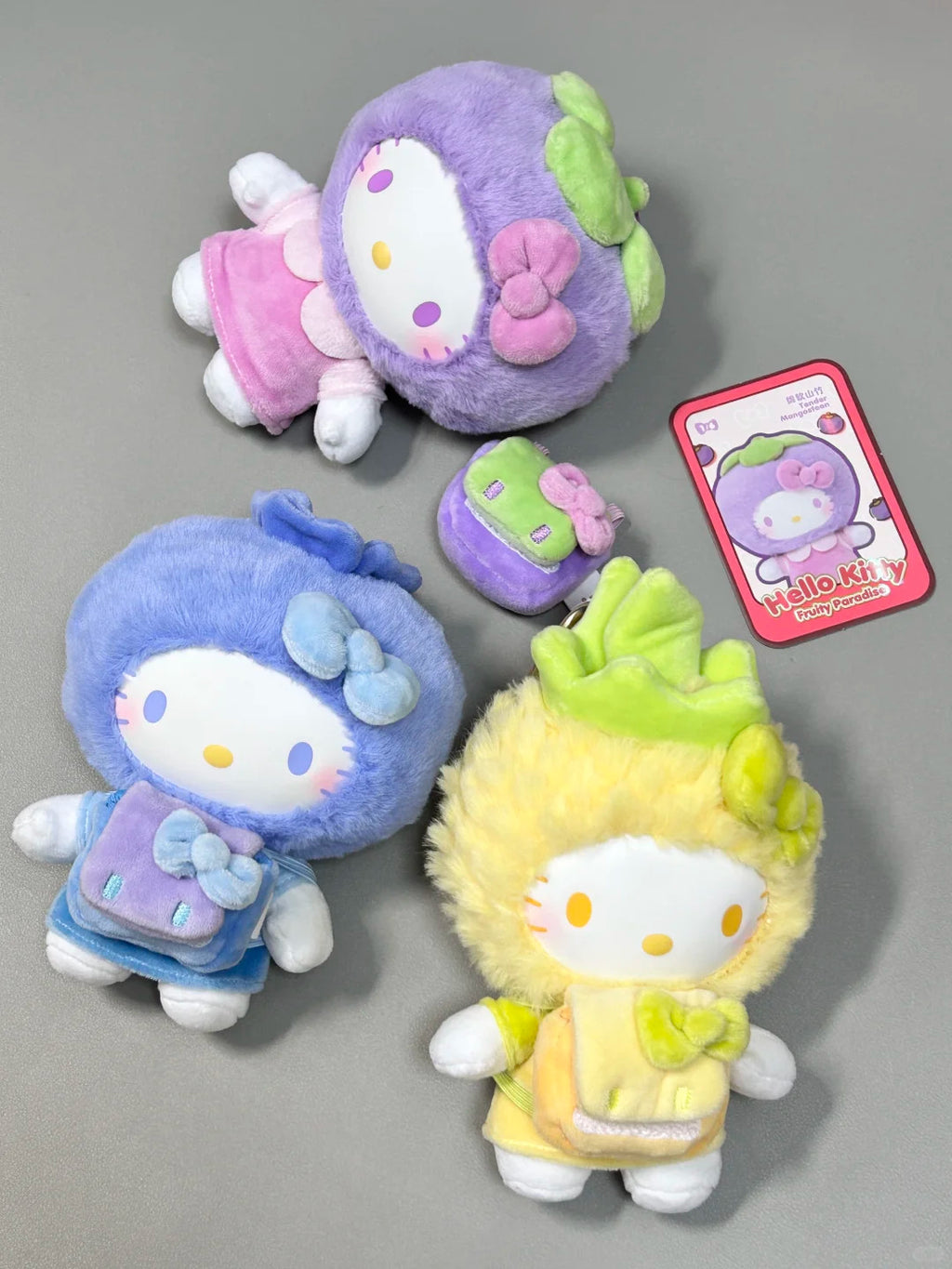 TopToy Hello Kitty Fruity Paradise Plush Series Toys Confirmed Blind Box Figure