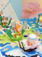 POP MART Gift For You Greeting Card Series Scene Sets 3.15*1.54*4.09inches