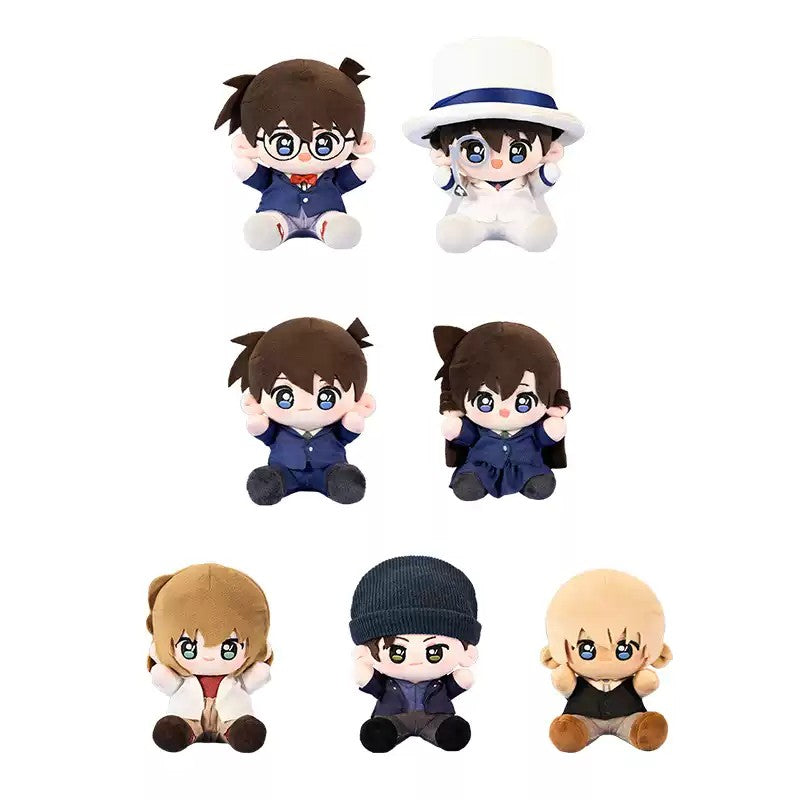 Detective Conan Edogawa Kaito Kuroba Etc 5.9" Sitting Plush In Stock