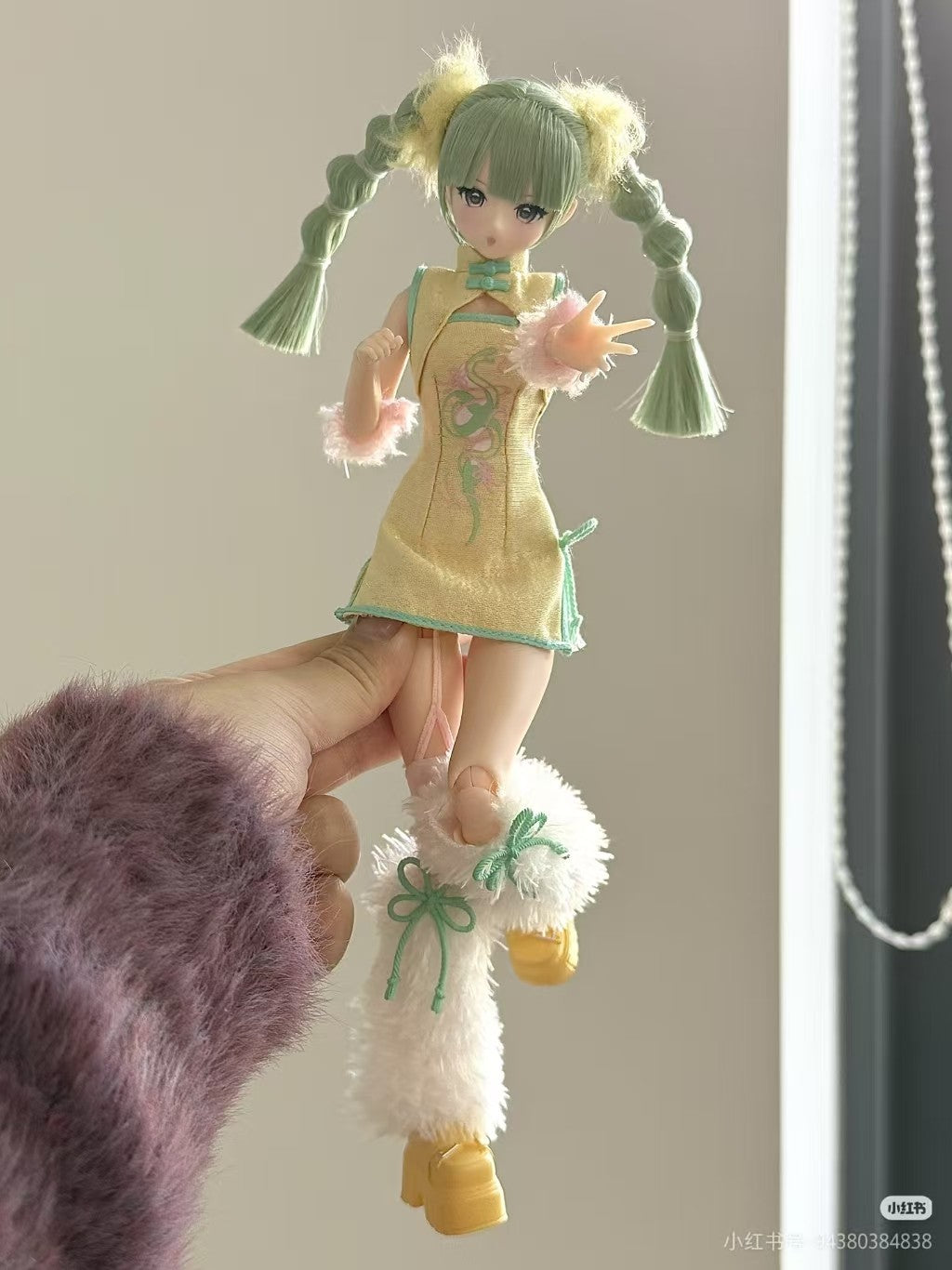Mix Angel Ning Cheongsam Girl 25.5cm/10In Bjd Lovely Dressable Action Figure