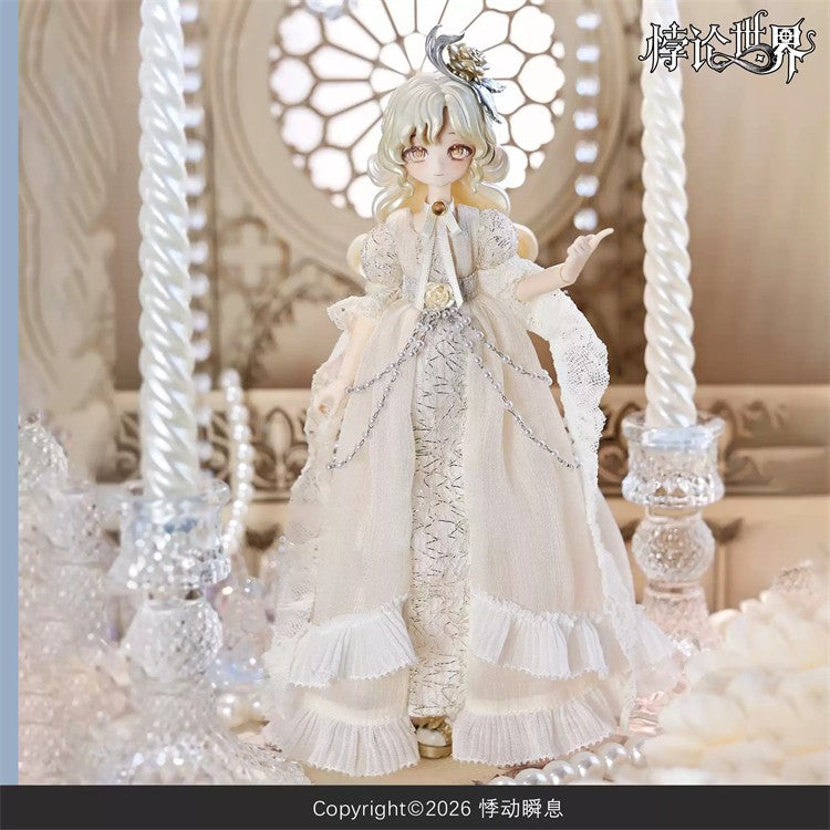 9Pcs Paradox World 18.2cm/7.1" Bjd Doll Dressable Action Figures Official All In