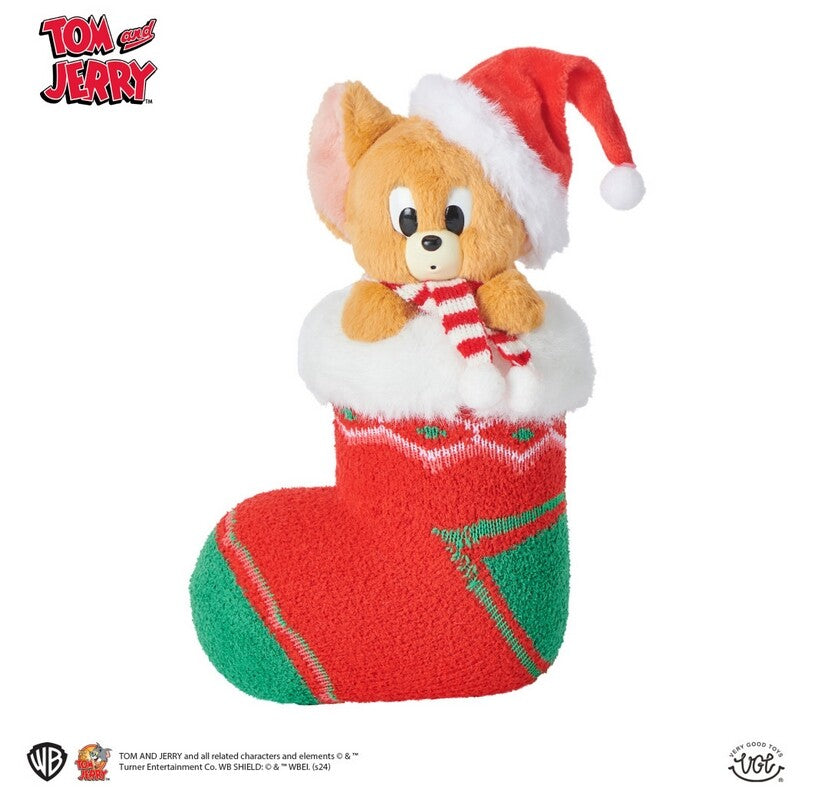 VGT Tom and Jerry merry Christmas Stocking 25cm/9.8in Anime In Stock