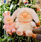Toyzero Bunny Lulu the piggy White Rabbit 28cm/11In Christmas Doll