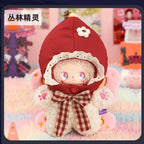 Lovely EMMA Punk Era Series Plush Pendant Doll Blind Box Figures Toy
