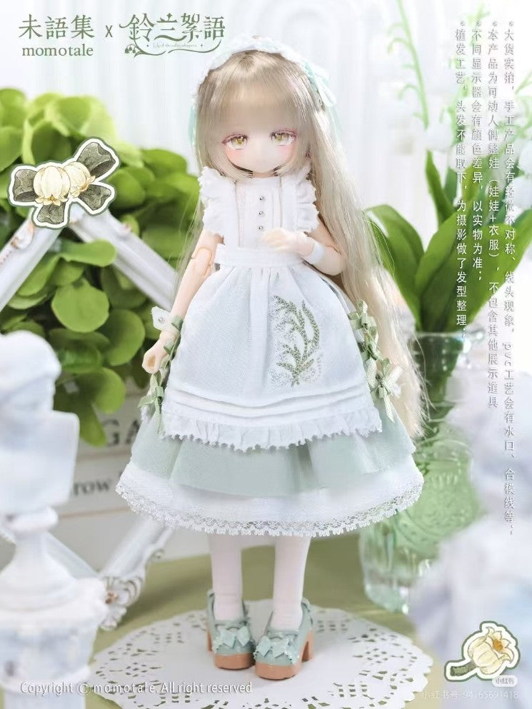 Momotale Series Lily Alice Rabbit Spring Day Bjd Cute Action Figure Gift Genuine