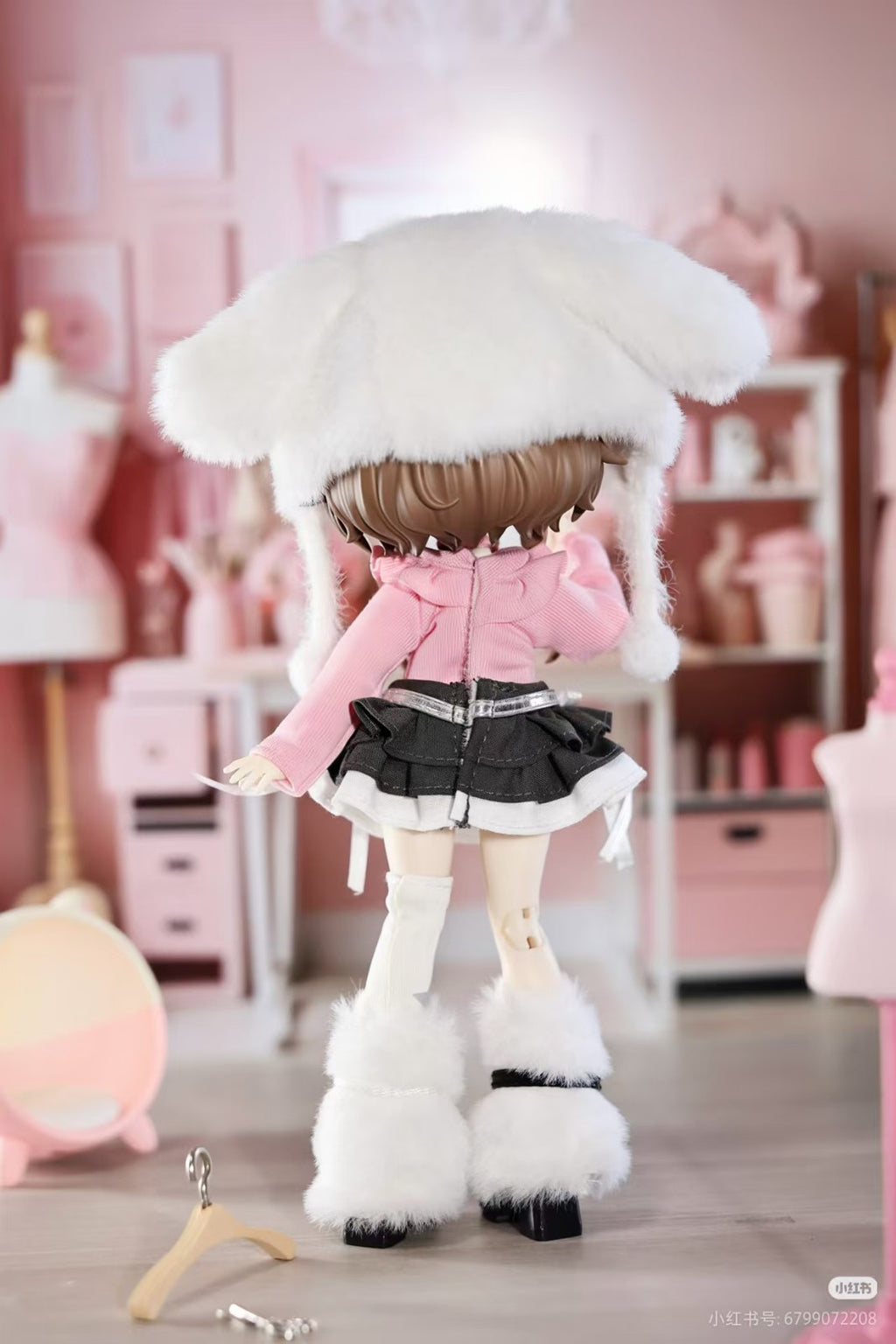 Sookiva Miya Lovely Professional Intern 16.5cm/6.5In Bjd Doll Action Figure Gift