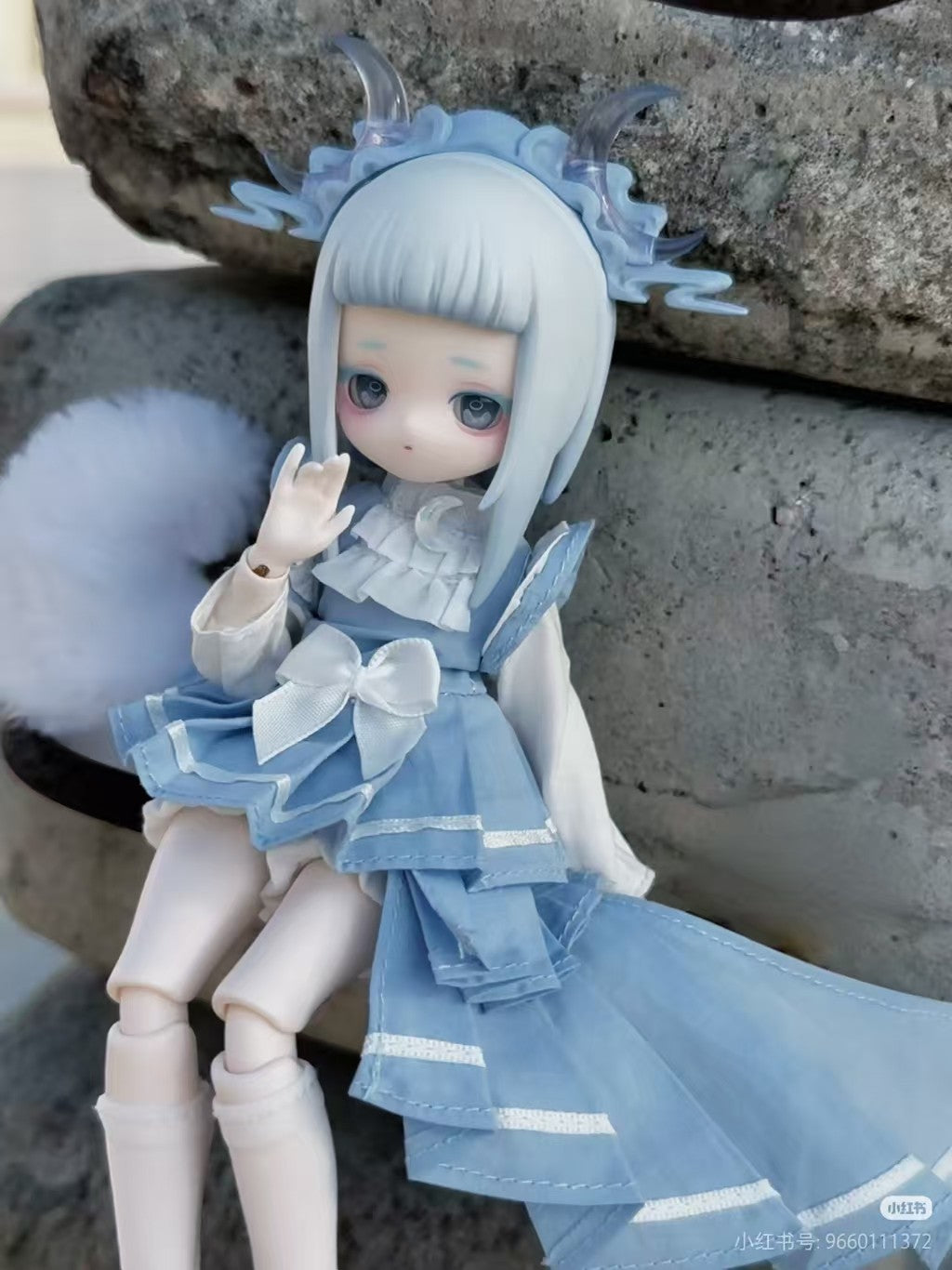The Luluelf Story Twin Moon of Clouds Awakening Nature 21cm/8.2In Bjd Dressable