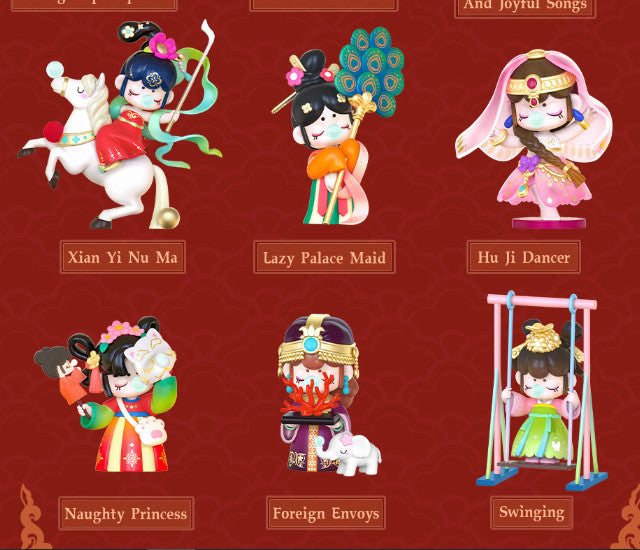 Rolife Nanci Life in the Tang Dynasty Series Confirmed Blind Box Figure Toy Gift