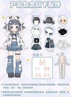 6Pcs Advocate Freedom Electronic Pets 20cm/7.8In Bjd Dolls Action Figures Gift