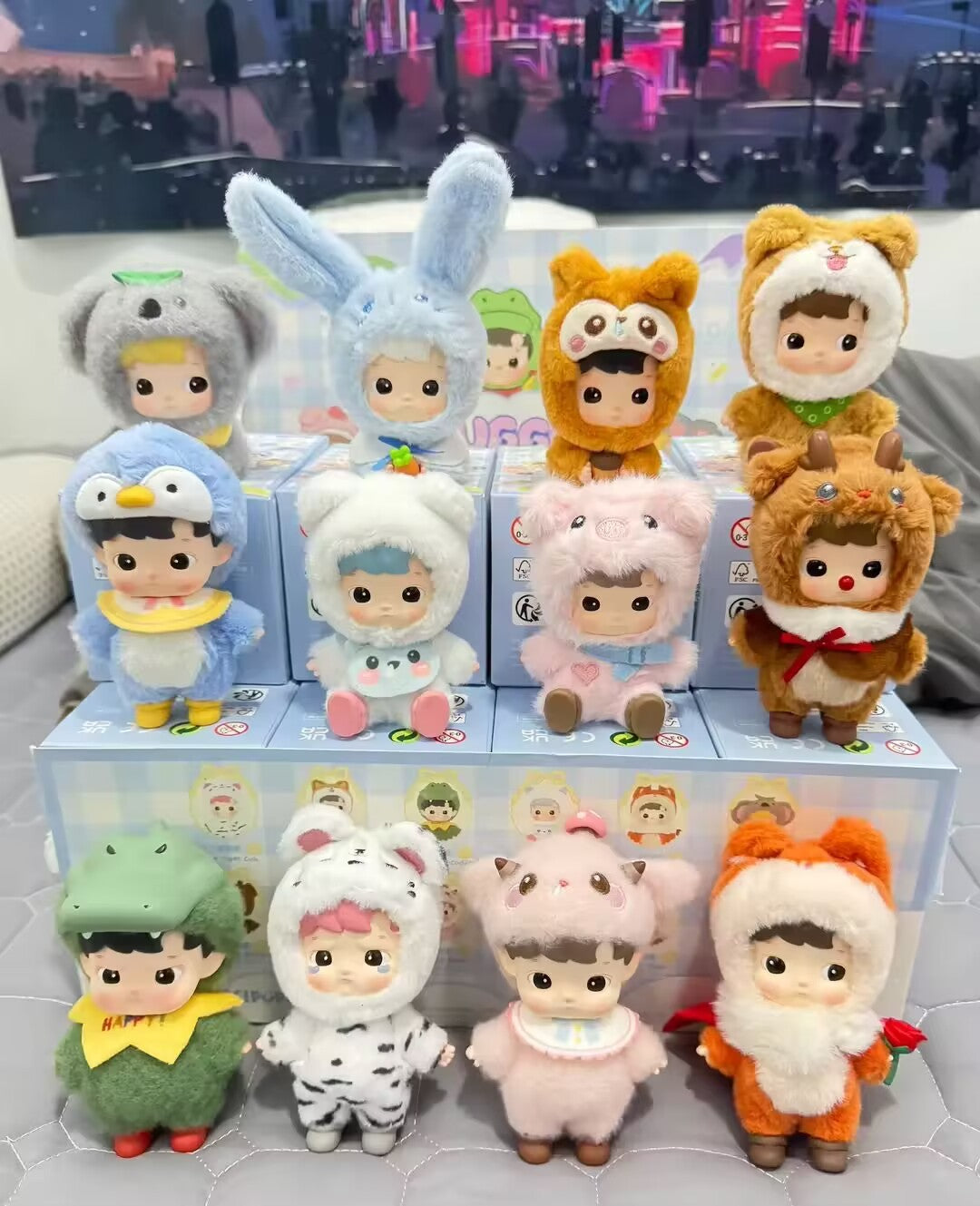 Authentic HACIPUPU SNUGGLE WITH YOU Series Blind Box Confirmed Figure Toy hot