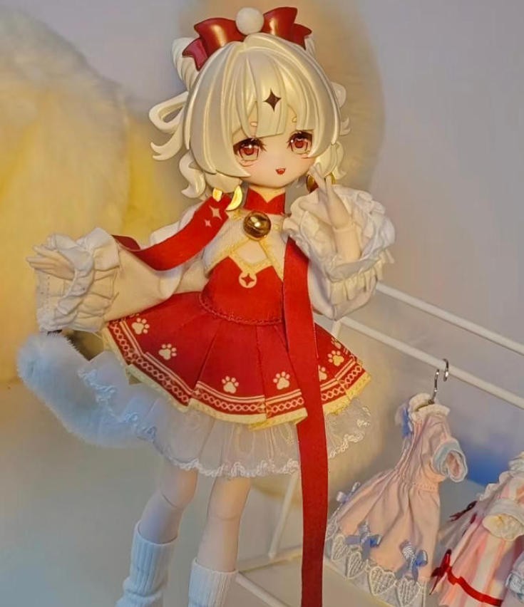 Come4Free Jin Yue Riches Draw Lots Spirit 19cm/7.4in Bjd Dressable Action Figure