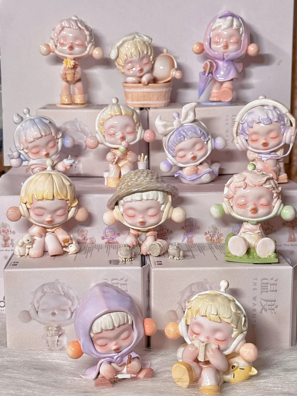 POP MART Skullpanda The Warmth Series Confirmed Blind Box Of 12 Hot Toys Gift