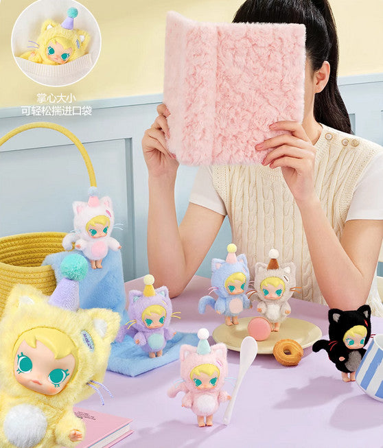 Authentic Baby Molly Pocket Friends Series Blind Box Plush Pendant Toy Keychain