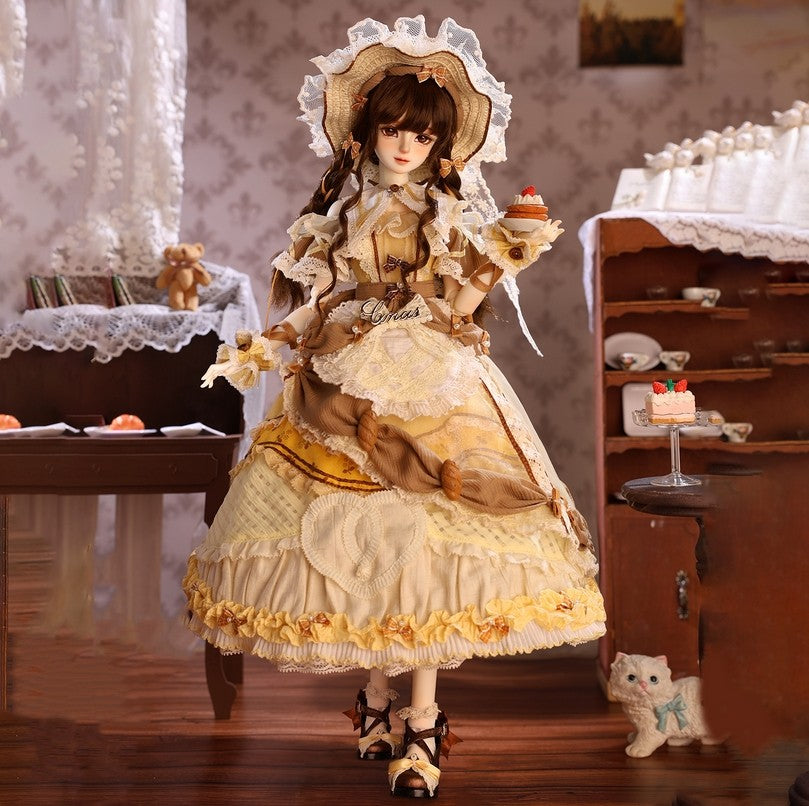 Pre-Order Gem Emma Wheat 45.5cm/17.9In Bjd Full Set Limited Official Dressable