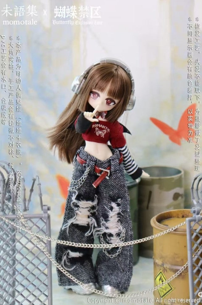 Momotale Butterfly Exclusion Zone Mjd Bjd Dressable Action Figure Graduation