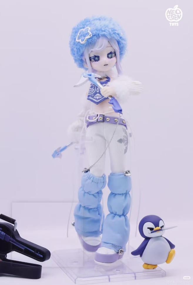 Eve Lynna Killer Blizzard Secret Double-Faced Killer 18cm/7In Bjd Dressable Gift