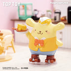 TOPTOY Sanrio Family Roller Skating Western Restaurant Series Blind Box Hot Toy