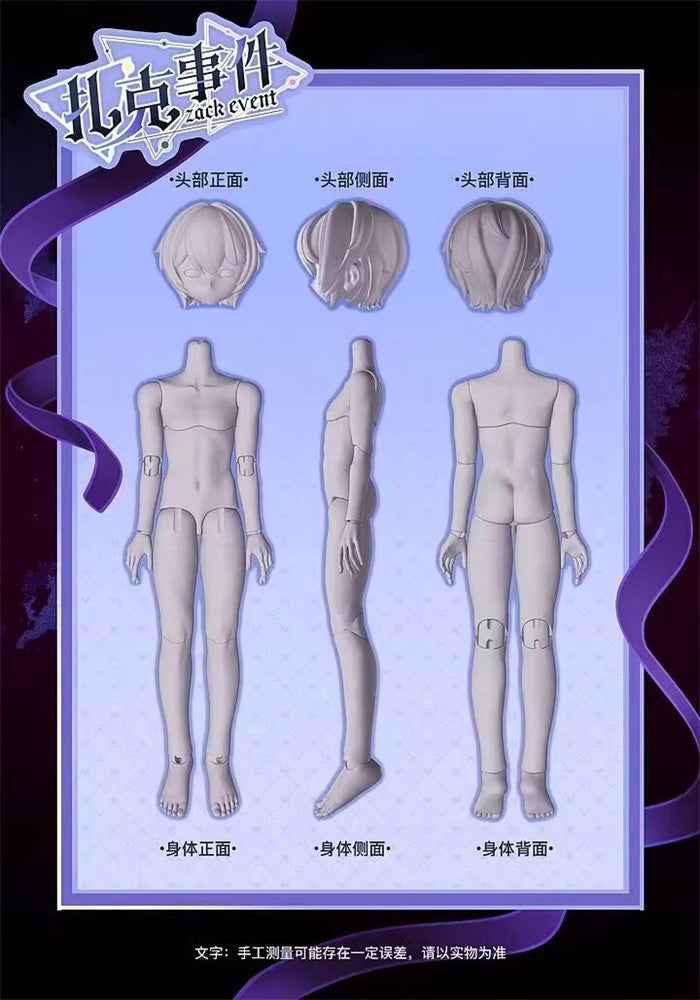 Zack Event series Idol 23cm/9In Bjd Doll Dressable Action Figure