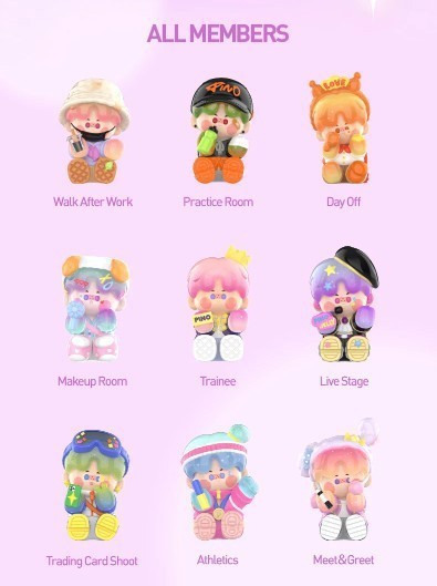 POP MART PINO JELLY Star Project Series Figures Confirmed Figure Toy Gift